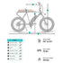 Fat Tire Electric Bike, 500W Brushless Motor, 48V/13Ah Removable Lithium-Ion Battery