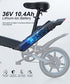 Sailnovo Electric Bicycle with 18.5mph for Adults Teens E Bike with Pedals