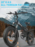 Folding Ebikes for Adults Full Suspension 1000W Motor 48V 14AH Removable Battery