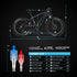 VELOWAVE Electric Bike Adults 750W BAFANG Motor 48V 15Ah LG Cells Battery