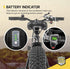 Swagtron Swagcycle EB-6 Bandit Trail Electric Bike with Removable Battery and Dual Disc Brakes, Black, 20" Wheels