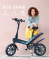 Sailnovo Electric Bicycle with 18.5mph for Adults Teens E Bike with Pedals