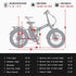 Hipeak Electric Bike for Adults, Ebike 750W/48V/15Ah, 20" x 4.0" Fat Tires Electric Bike