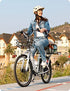 Oraimo Electric Bike for Adults 3A Fast Charge, 36V 10.4Ah UL-Certified Li-ion Battery
