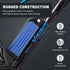 Viribus Electric Bike for Adults, 25mph 40+ Mile Range Fat Tire E Bike with Shimano 21 Speed