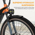 Heybike Cityrun Electric Bike, 500W City Cruiser Ebike