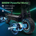 ZonDoo RoadHitter Electric Scooter Adults,Up to 70MPH 75 Miles Range