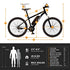 Jasion EB5 Electric Bike for Adults with 360Wh Removable Battery