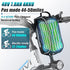 Vivi M026TGB Electric Bike 26" Electric Bike for Adults, Folding Electric Mountain Bike with 500W MotorShock Absorber