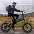 Wooken Electric Bike, 20'' Fat Tire Electric Bike for Adults