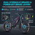 FREESKY Electric Bike 1000W BAFANG Motor Dual Battery 26”Fat Tire Electric Bike