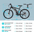 MICLON Electric Bike, Electric Bike for Adults 26'' E-Bikes 350W BAFANG Motor
