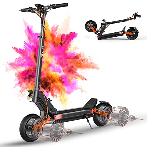 JOYOR S10-S Electric Scooter for Adults Dual 1000W Motor Fast Scooter 37 Mph & 53 Miles Long Range