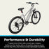 Schwinn Marshall Electric Hybrid Bike for Adults, Large/X-Large Step-Thru Aluminum Frame
