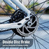 Bird Electric Bike white for adults 500W Motor, 26" Woman Bird EBike Up to 50 MI - 36V Removable Battery