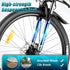 Vivi M026TGB Electric Bike 26" Electric Bike for Adults, Folding Electric Mountain Bike with 500W MotorShock Absorber